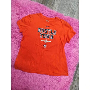 Nike Houston Astros MLB Hustle Town 2019 World Series T-Shirt Men's Medium